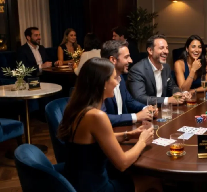 Στιγμιότυπα από πραγματικές βραδιές πόκερ